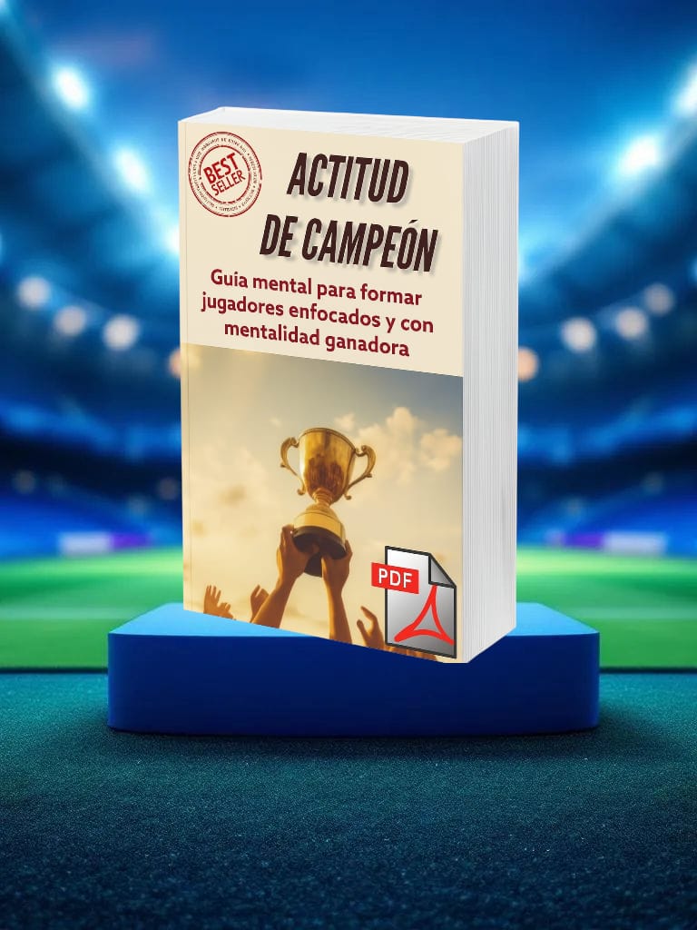 ACTITUD DE CAMPEON: Guía mental para formar jugadores enfocados y con mentalidad ganadora + 6 Bonos